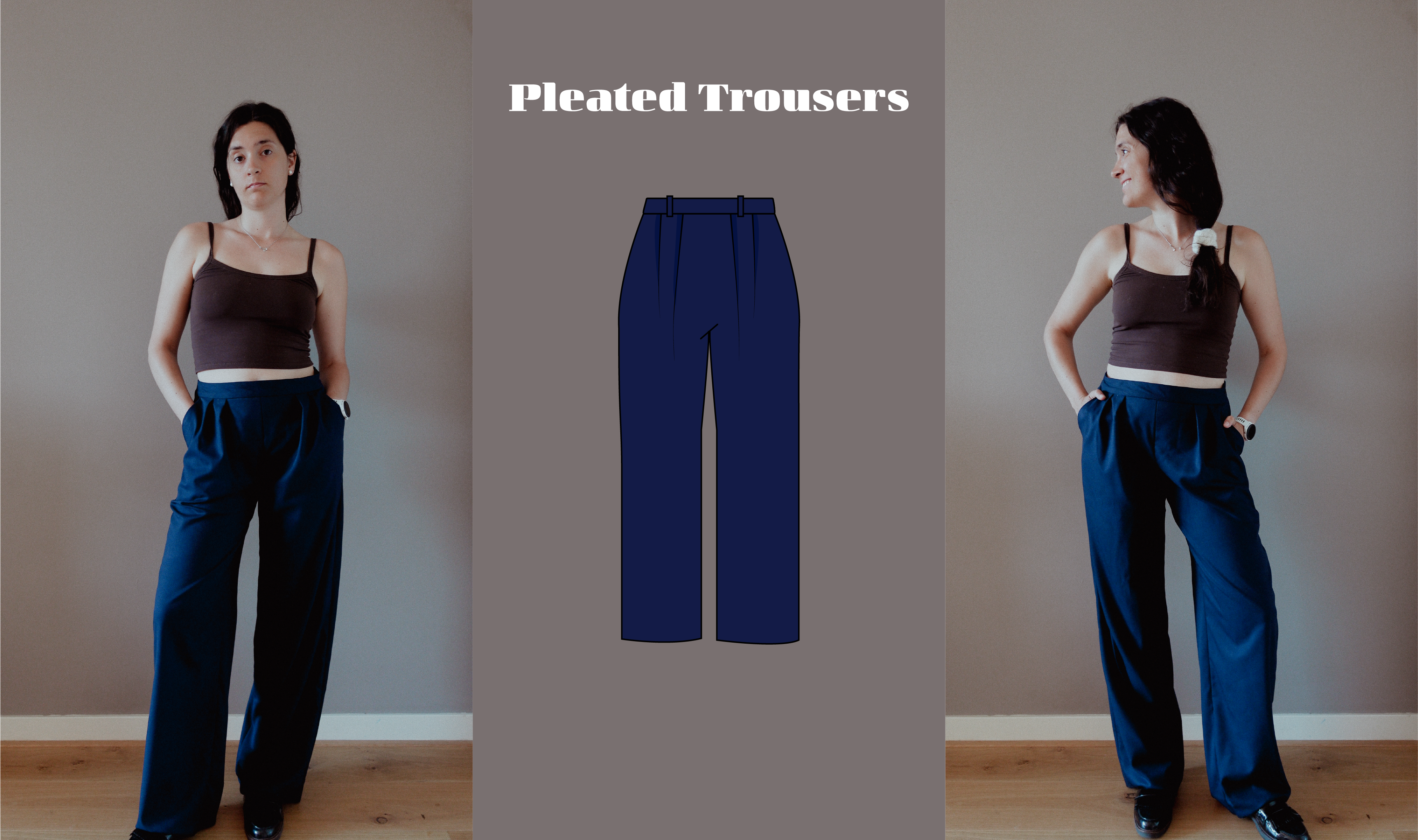 Sewing Pattern – Free Pleated Trousers