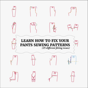 Trousers Fitting Issues - Cheat Sheet